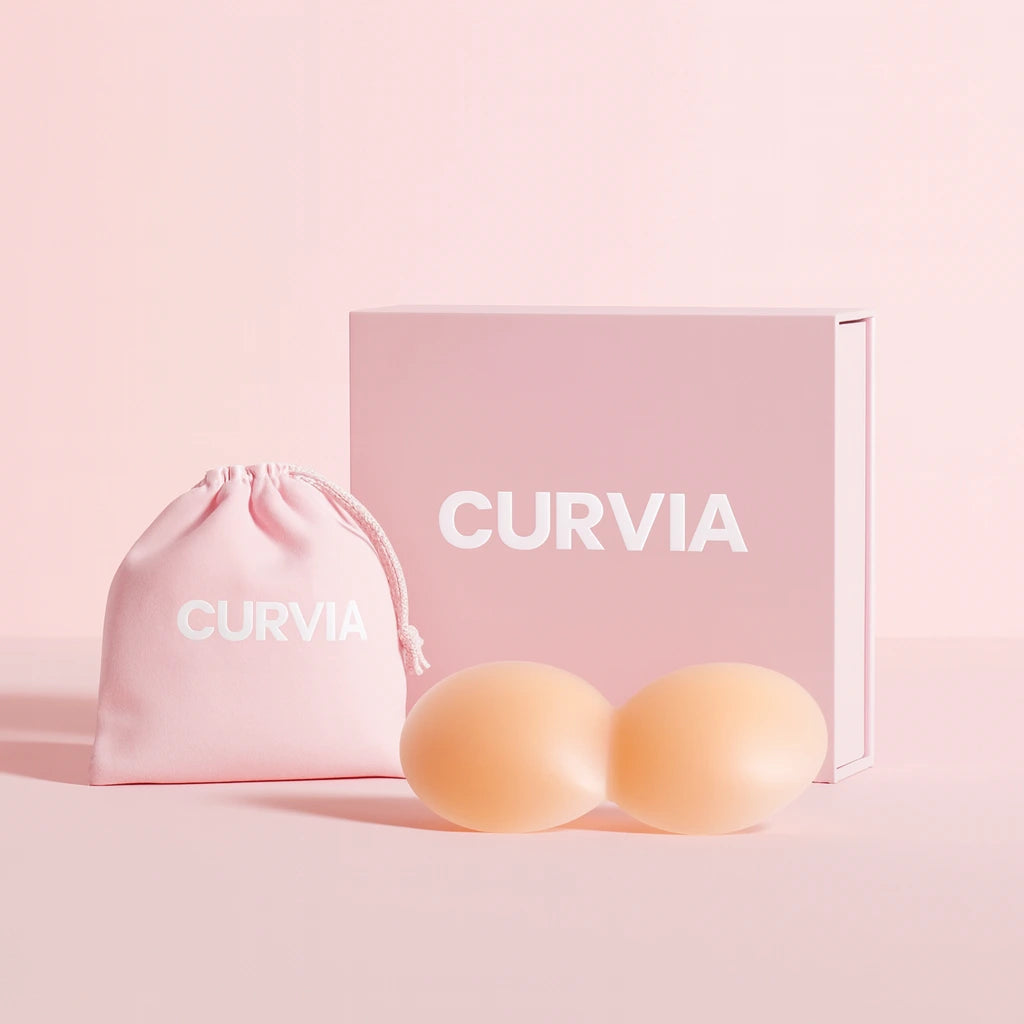 Curvia - Sutiã Circular que cola com o calor do corpo