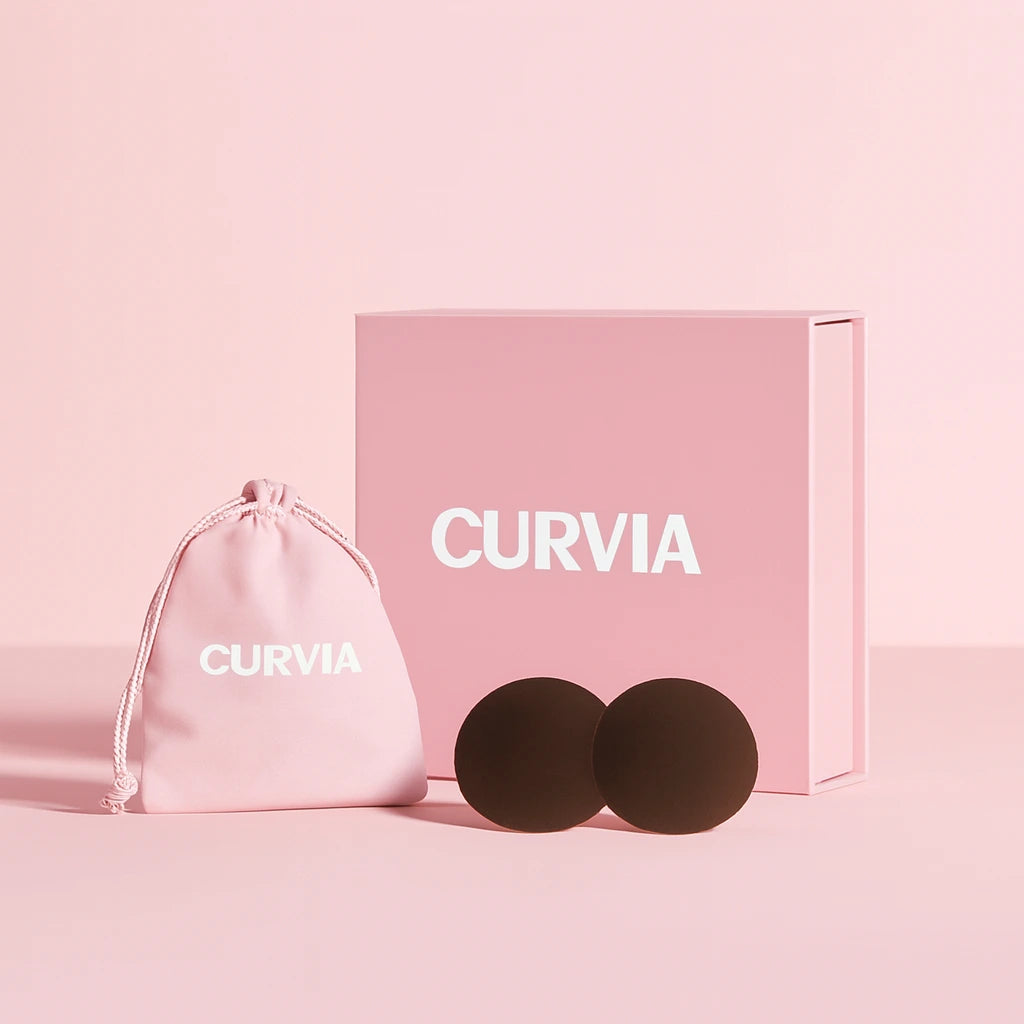 Curvia - Sutiã Circular que cola com o calor do corpo
